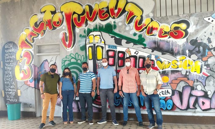 Capa da notícia: Secretaria da Juventude visita Prefeitura de Lorena