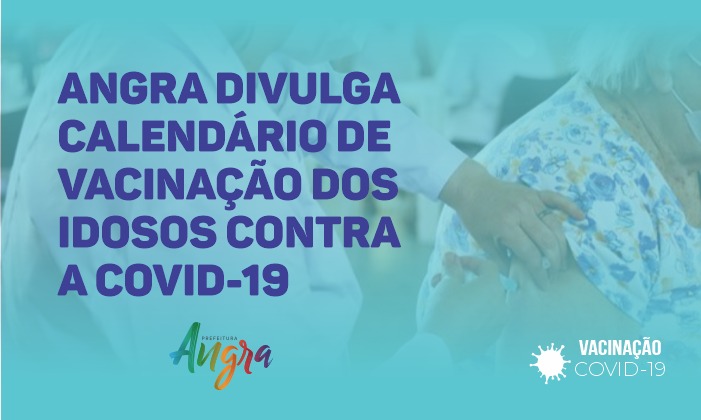 Capa da notícia: Angra divulga calendário de vacinação contra a covid-19