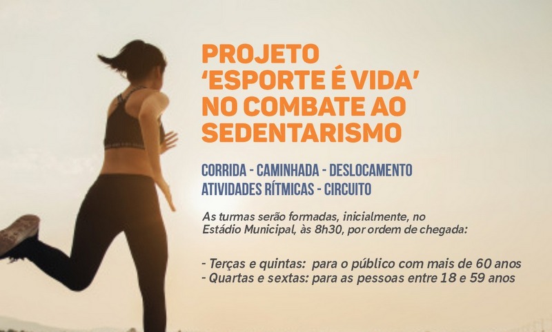 Capa da notícia: Projeto ‘Esporte é Vida’ combate o sedentarismo em Angra
