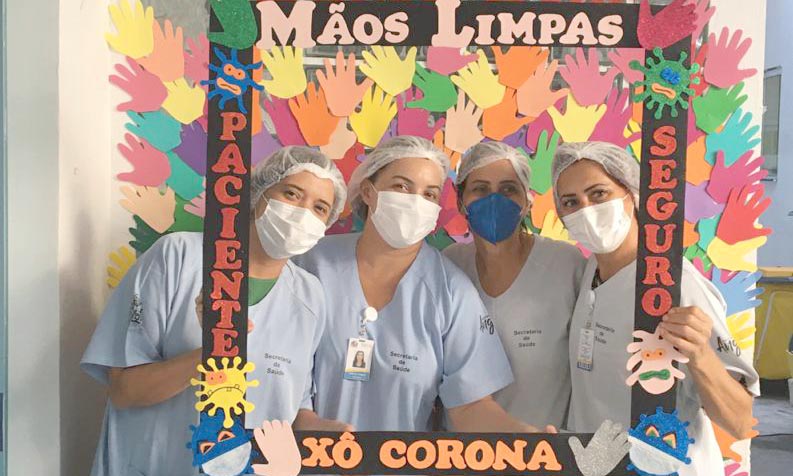 Capa da notícia: Importância de lavar bem as mãos é reforçada