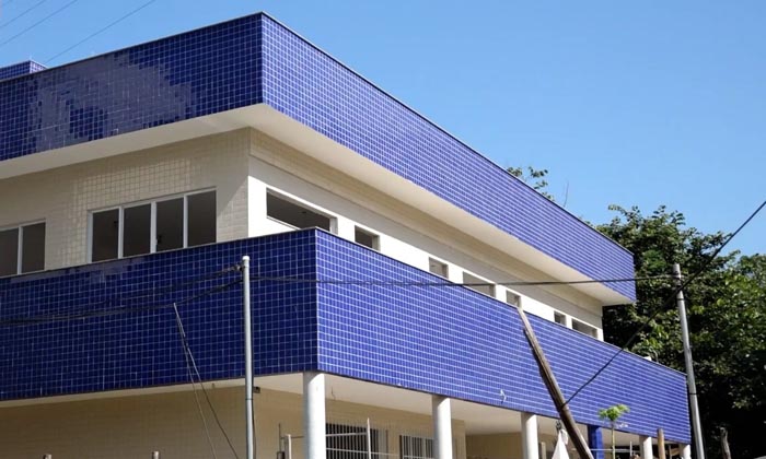 Capa da notícia: Prefeito visita obras da nova escola da Banqueta