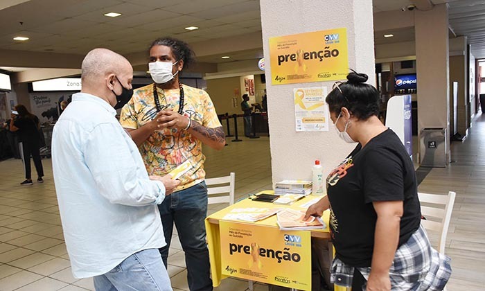 Capa da notícia: Capsi realiza ação do Setembro Amarelo
