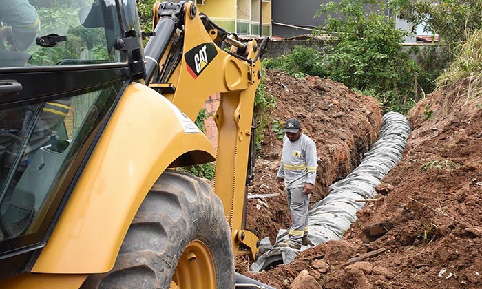 Capa da notícia: 13 ruas da Ribeira serão drenadas e pavimentadas