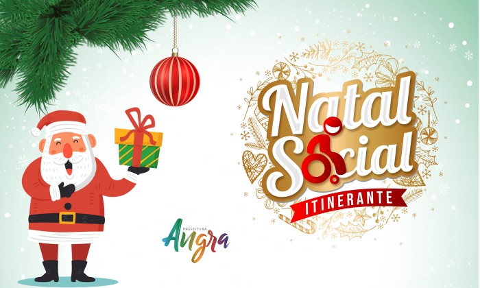 Capa da notícia: Angra terá Natal Social Itinerante
