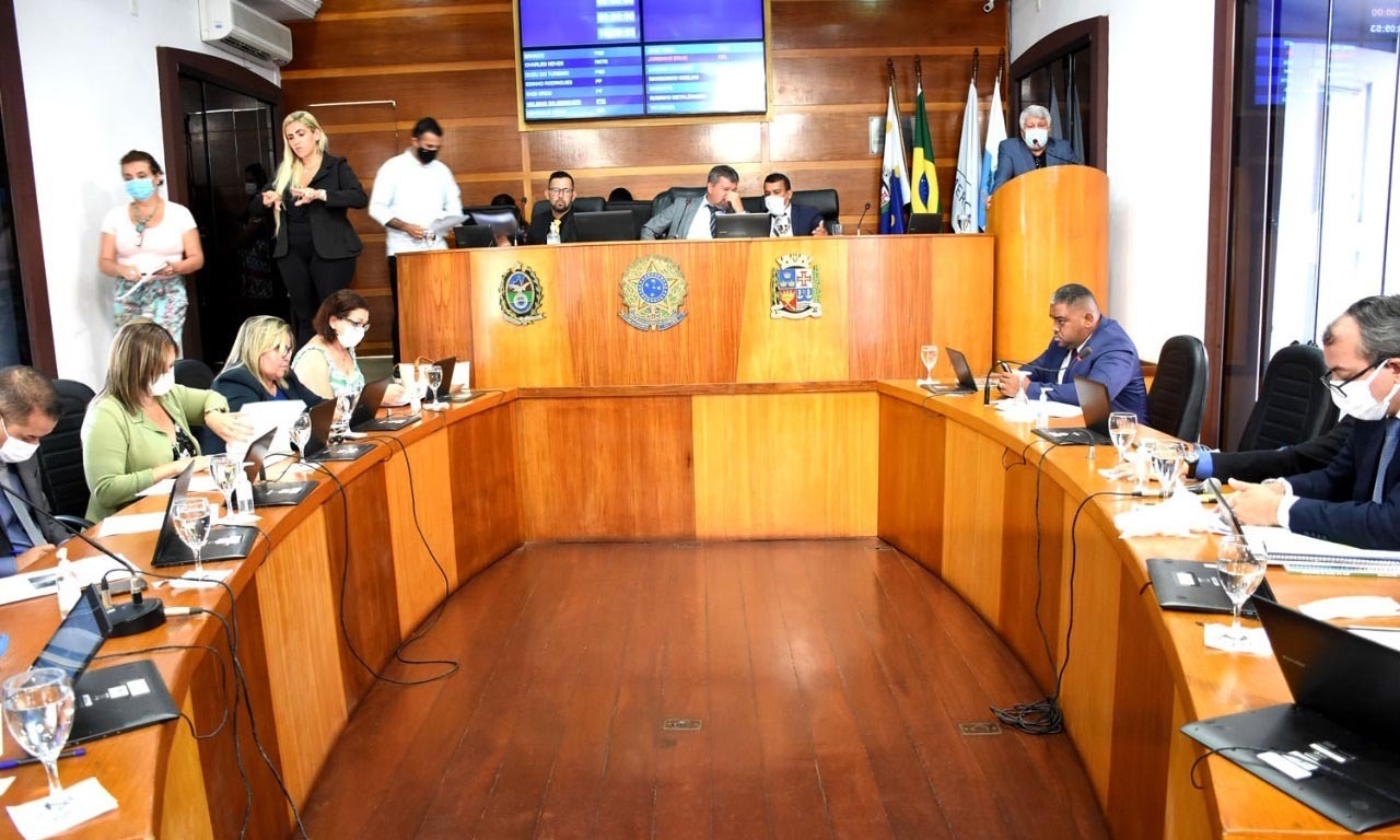 Capa da notícia: Secretário de Governo na abertura do ano legislativo