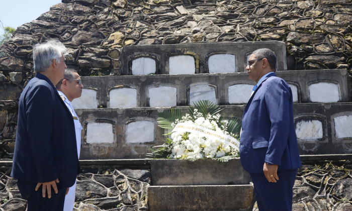 Capa da notícia: Prefeitura participa de homenagem às vítimas do naufrágio do encouraçado Aquidabã