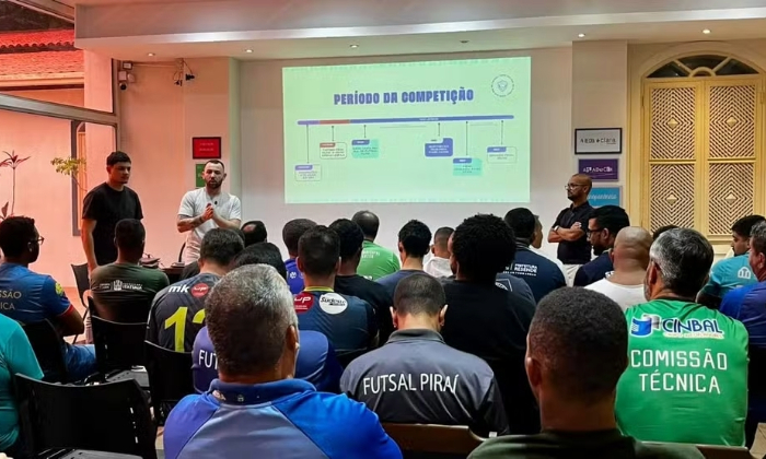 Capa da notícia: Angra Futsal conhece seus adversários na Copa Rio Sul de Futsal