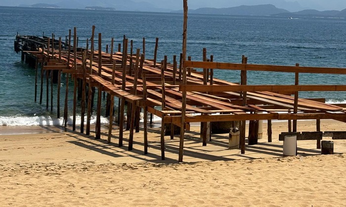 Capa da notícia: Prefeitura de Angra dos Reis avança com obras na Ilha Grande