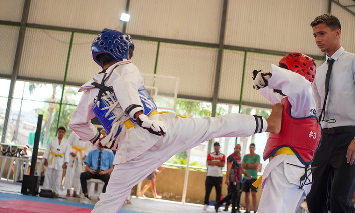 Capa da notícia: Praça da Porteira recebe a 5ª Copa Japuíba de Taekwondo