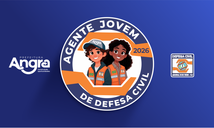 Capa da notícia: Projeto Agente Jovem da Defesa Civil de Angra abre inscrições para edição 2026